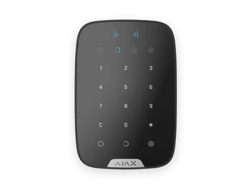 Teclado inalámbrico Ajax KeyPad Plus con lector de tarjetas/tags