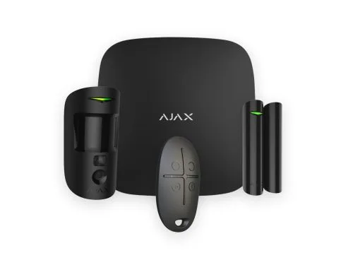 Kit de Alarma Ajax con Fotoverificación y Hub 2 - Incluye Fotodetector MotionCam y Sensor DoorProtect