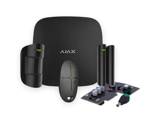 Kit de alarma para autocaravanas básico con detector de movimiento MotionProtect, sensor magnético DoorProtect y unidad central HUB 1